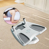 Maxbell Plank Board Push up Stand Core Workout for Abdomen Exercise Push up Home Gym gray