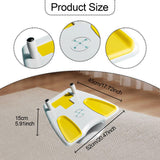 Maxbell Plank Board Push up Stand Core Workout for Abdomen Exercise Push up Home Gym yellow