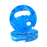 Maxbell Water Exercise Discs Comfortable Underwater Resistance for Pool Beach Summer Blue White