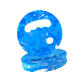 Maxbell Water Exercise Discs Comfortable Underwater Resistance for Pool Beach Summer Blue White