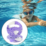 Maxbell Water Exercise Discs Comfortable Underwater Resistance for Pool Beach Summer Purple White