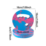 Maxbell Water Exercise Discs Comfortable Underwater Resistance for Pool Beach Summer Pink Blue