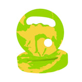 Maxbell Water Exercise Discs Comfortable Underwater Resistance for Pool Beach Summer Green Yellow