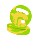 Maxbell Water Exercise Discs Comfortable Underwater Resistance for Pool Beach Summer Green Yellow