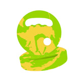 Maxbell Water Exercise Discs Comfortable Underwater Resistance for Pool Beach Summer Green Yellow
