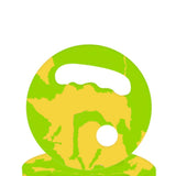 Maxbell Water Exercise Discs Comfortable Underwater Resistance for Pool Beach Summer Green Yellow