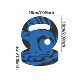 Maxbell Water Exercise Discs Comfortable Underwater Resistance for Pool Beach Summer Blue Black