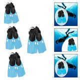 Maxbell Snorkel Swim Fins for Pool Swimming Lovers Accessory Comfortable Lightweight Size S
