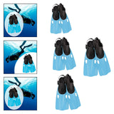 Maxbell Snorkel Swim Fins for Pool Swimming Lovers Accessory Comfortable Lightweight Size S