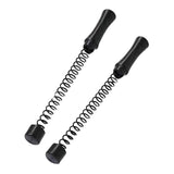 Maxbell 2 Pieces Ropeless Battle Ropes Fitness Equipment for Home Gym Office Workout Black