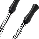 Maxbell 2 Pieces Ropeless Battle Ropes Fitness Equipment for Home Gym Office Workout Black