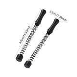 Maxbell 2 Pieces Ropeless Battle Ropes Fitness Equipment for Home Gym Office Workout Black