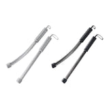 Maxbell 2 Pieces Ropeless Battle Rope Portable for Strength Training Home Gym Sports White