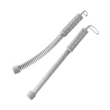 Maxbell 2 Pieces Ropeless Battle Rope Portable for Strength Training Home Gym Sports White