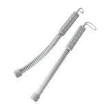 Maxbell 2 Pieces Ropeless Battle Rope Portable for Strength Training Home Gym Sports White