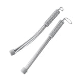 Maxbell 2 Pieces Ropeless Battle Rope Portable for Strength Training Home Gym Sports White