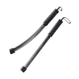 Maxbell 2 Pieces Ropeless Battle Rope Portable for Strength Training Home Gym Sports Black