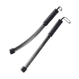 Maxbell 2 Pieces Ropeless Battle Rope Portable for Strength Training Home Gym Sports Black