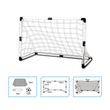 Maxbell Kids Soccer Goal for Backyard Set Play Toy Soccer Goal Set for Adults Garden
