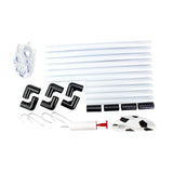 Maxbell Kids Soccer Goal for Backyard Set Play Toy Soccer Goal Set for Adults Garden