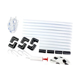 Maxbell Kids Soccer Goal for Backyard Set Play Toy Soccer Goal Set for Adults Garden