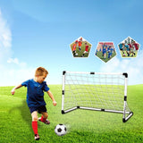 Maxbell Kids Soccer Goal for Backyard Set Play Toy Soccer Goal Set for Adults Garden