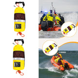 Maxbell Water Throw Bag Water Rope Sailing Ice Fishing Kayak Orange Rope