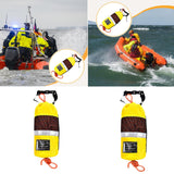 Maxbell Water Throw Bag Water Rope Sailing Ice Fishing Kayak Orange Rope
