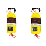 Maxbell Water Throw Bag Water Rope Sailing Ice Fishing Kayak Orange Rope