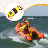 Maxbell Water Throw Bag Water Rope Sailing Ice Fishing Kayak Orange Rope
