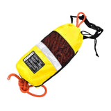 Maxbell Water Rescue Throw Bag Floating Rope for Buoyant Dinghy Paddling Ice Fishing Orange rope
