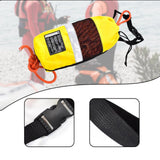 Maxbell Water Rescue Throw Bag Floating Rope for Buoyant Dinghy Paddling Ice Fishing Orange rope