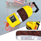 Maxbell Water Rescue Throw Bag Floating Rope for Buoyant Dinghy Paddling Ice Fishing Reflective