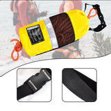 Maxbell Water Rescue Throw Bag Floating Rope for Buoyant Dinghy Paddling Ice Fishing Reflective