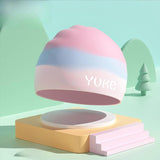 Maxbell Waterproof Kids Swimming Cap for Children Tear Resistant Accessory Anti Slip