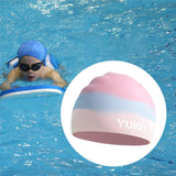 Maxbell Waterproof Kids Swimming Cap for Children Tear Resistant Accessory Anti Slip