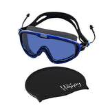 Maxbell Adults Swim Goggles Eyewear Swimming Glasses for Surfing Diving Water Sports Blue