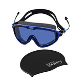 Maxbell Adults Swim Goggles Eyewear Swimming Glasses for Surfing Diving Water Sports Blue