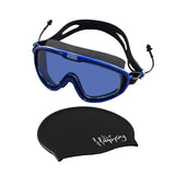 Maxbell Adults Swim Goggles Eyewear Swimming Glasses for Surfing Diving Water Sports Blue