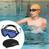 Maxbell Adults Swim Goggles Eyewear Swimming Glasses for Surfing Diving Water Sports Blue
