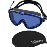 Maxbell Adults Swim Goggles Eyewear Swimming Glasses for Surfing Diving Water Sports Blue