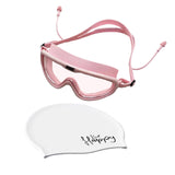 Maxbell Adults Swim Goggles Eyewear Swimming Glasses for Surfing Diving Water Sports Pink