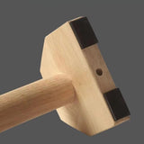 Maxbell 2x Push up Bar Sturdy Strength Training Wood for Men Women Home Gym Fitness