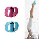 Maxbell Gymnastic Sticky Toes Sports Auxiliary Straps for Cheerleading Dance Gymnast Pink