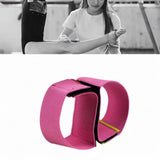 Maxbell Gymnastic Sticky Toes Sports Auxiliary Straps for Cheerleading Dance Gymnast Pink