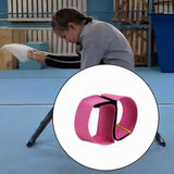 Maxbell Gymnastic Sticky Toes Sports Auxiliary Straps for Cheerleading Dance Gymnast Pink
