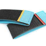 Maxbell Gymnastic Sticky Toes Sports Auxiliary Straps for Cheerleading Dance Gymnast Blue