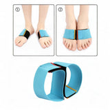 Maxbell Gymnastic Sticky Toes Sports Auxiliary Straps for Cheerleading Dance Gymnast Blue
