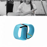 Maxbell Gymnastic Sticky Toes Sports Auxiliary Straps for Cheerleading Dance Gymnast Blue