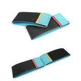 Maxbell Gymnastic Sticky Toes Sports Auxiliary Straps for Cheerleading Dance Gymnast Blue